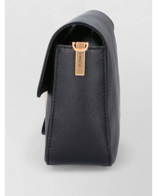 Pinko Gray Love Bag Clutch Bag