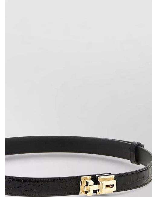 Tom Ford White Leather Belt