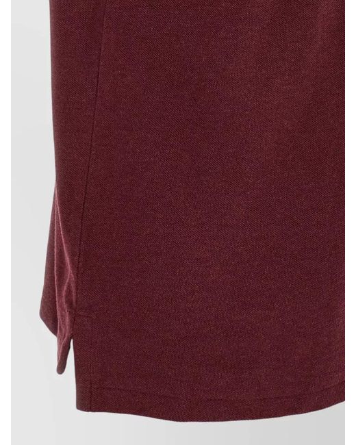 Polo Ralph Lauren Red Slim-Fit Cotton Piqué Polo Shirt for men