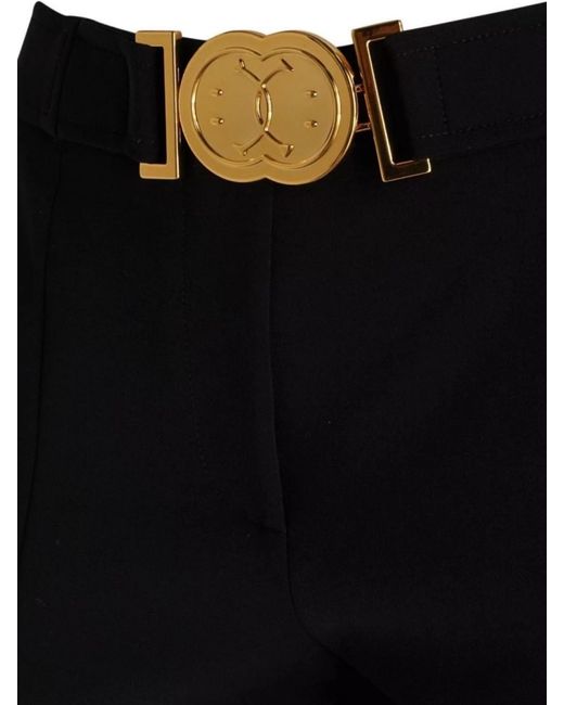 Moschino Black Cropped Trousers