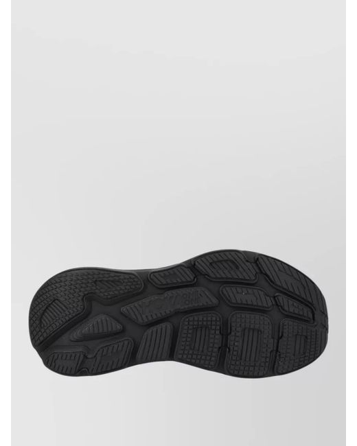 Hoka One One Black Mesh Sneakers Pull Tab Rubber Outsole