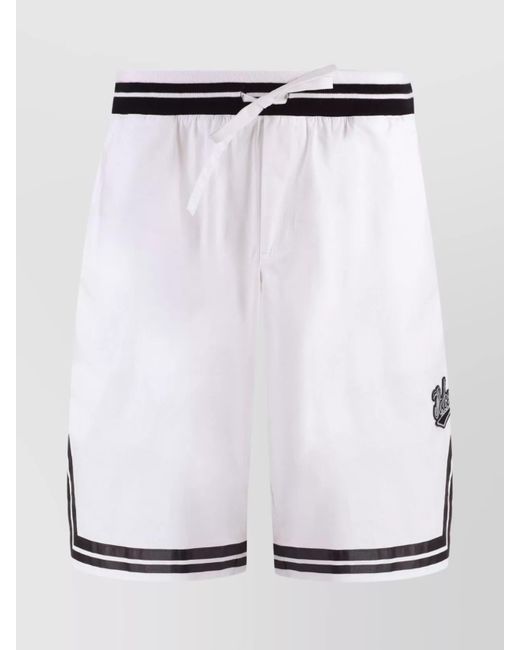 Dolce & Gabbana White Bermuda Shorts for men