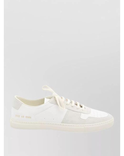 Common Projects White Leather Low-Top Sneakers for men