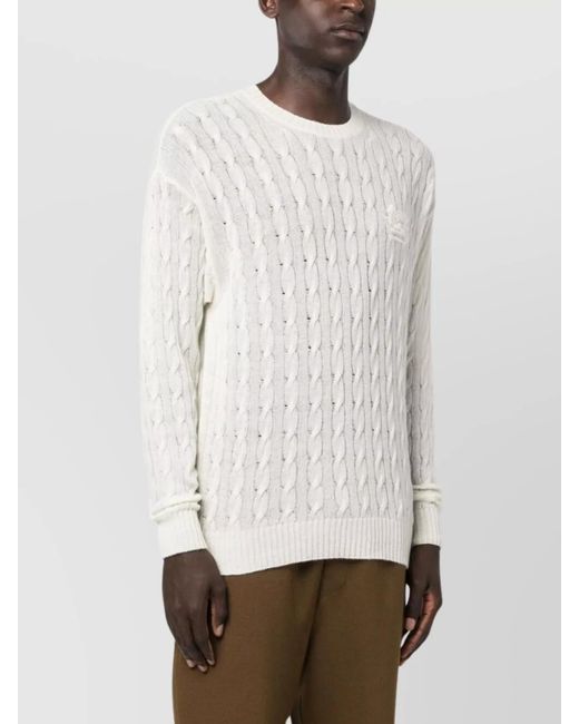 Etro White Jumper for men