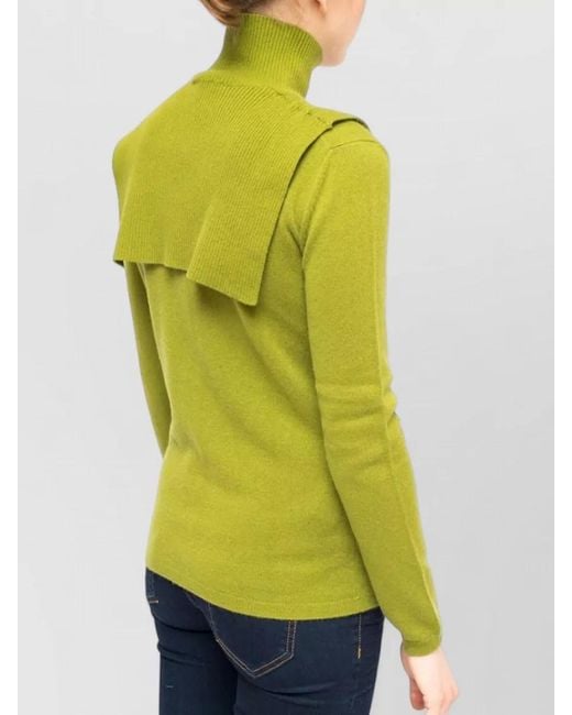 LA ROSE Yellow Cashmere Top