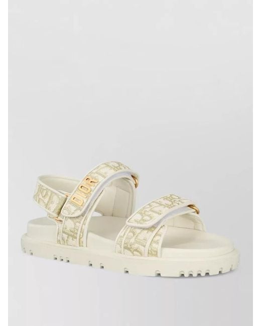 Dior Natural Sandals