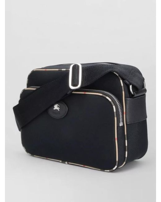 Burberry Black Fabric Crossbody Bag for men