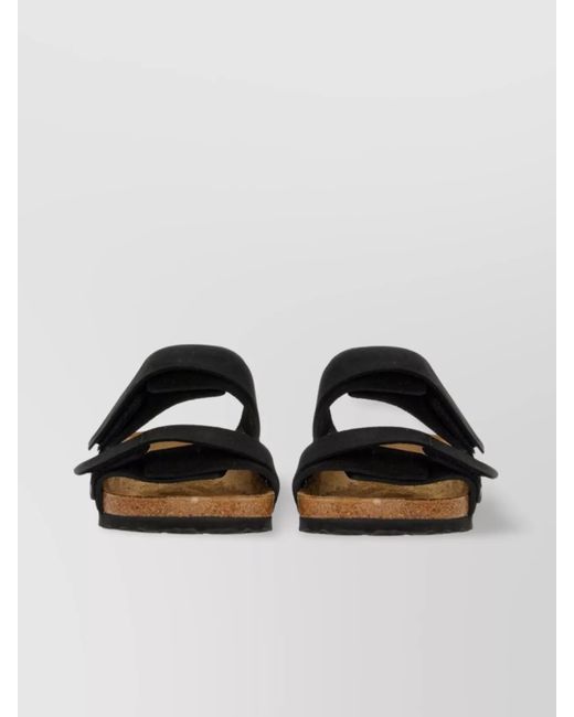 Birkenstock Black Uji Narrow Width Open Toe Sandals for men
