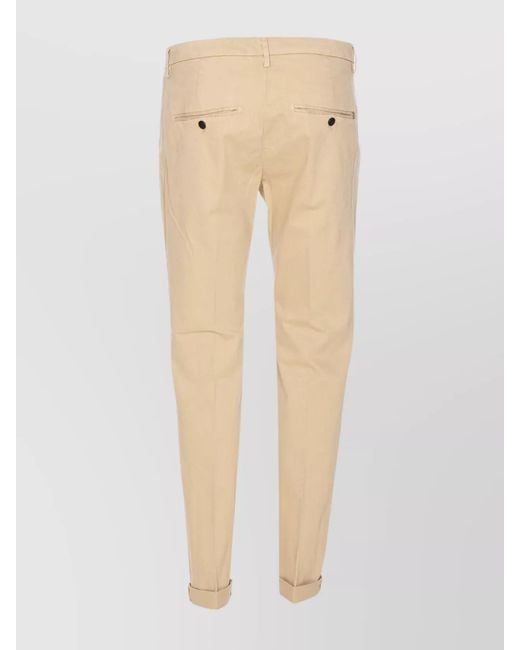 Dondup Natural Slim-Fit Straight-Leg Trousers for men