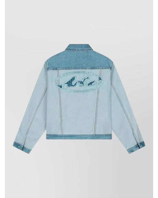 Arte' Blue Denim Jacket for men