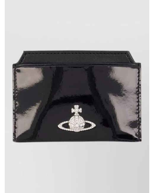 Vivienne Westwood Black Synthetic Card Holder