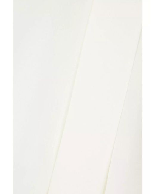 McQueen White Silk Blouse