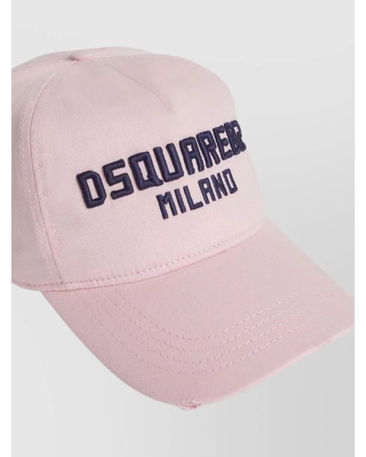 DSquared² Pink Baseball Cap