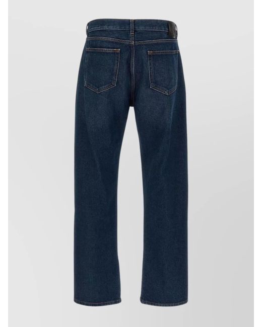 Off-White c/o Virgil Abloh Blue Denim Straight-Leg Jeans for men
