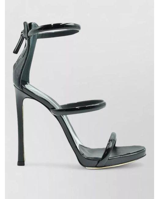 Giuseppe Zanotti Multicolor High Heel Pumps Open Toe Stiletto