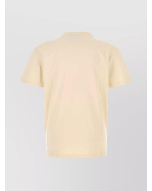 DSquared² Natural Cotton Logo T-Shirt for men