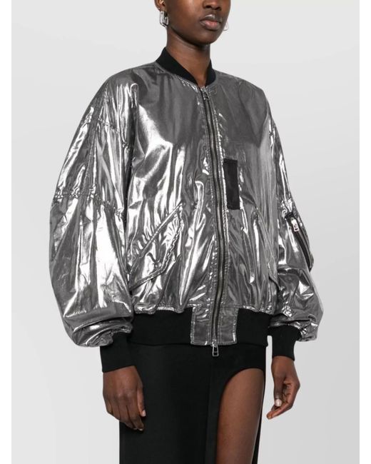 Junya Watanabe Multicolor Metallic Cotton Bomber Jacket