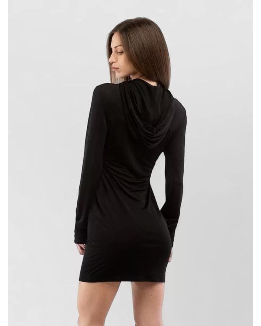 Moschino Black Viscose Casual Dress