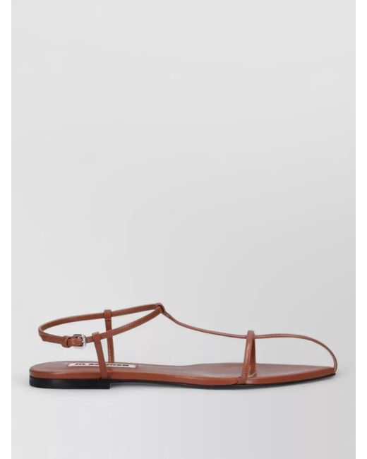 Jil Sander Multicolor Leather Heeled Sandals