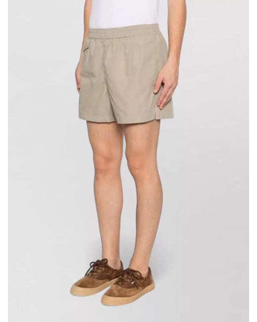 A.P.C. Natural Utility Beach Shorts Short Length Pockets for men