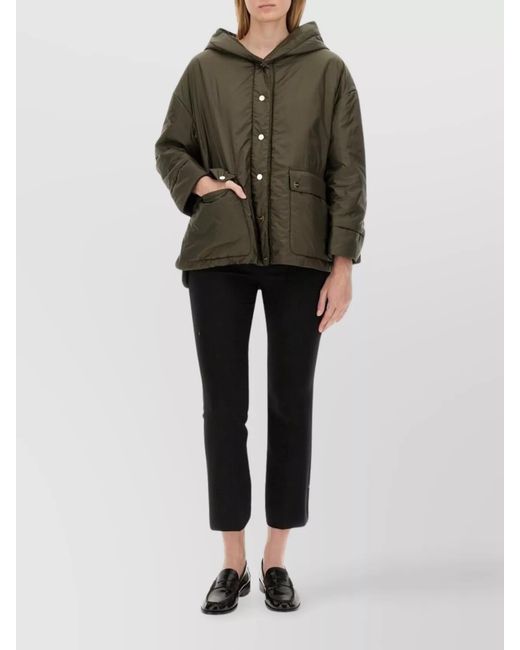 Max Mara Multicolor Quilted Puffer Jacket