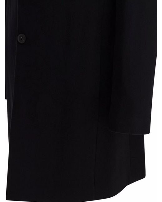Vince Blue Single Breasted Coat for men