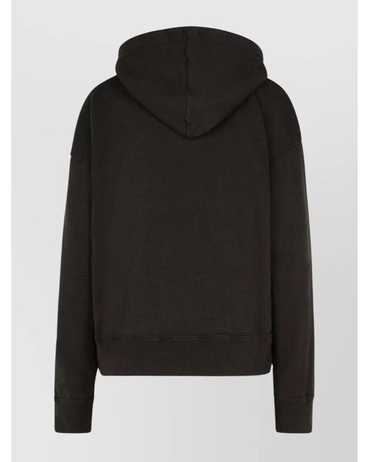 Isabel Marant Black 'Cotton Sweatshirt' Hood Kangaroo Pocket