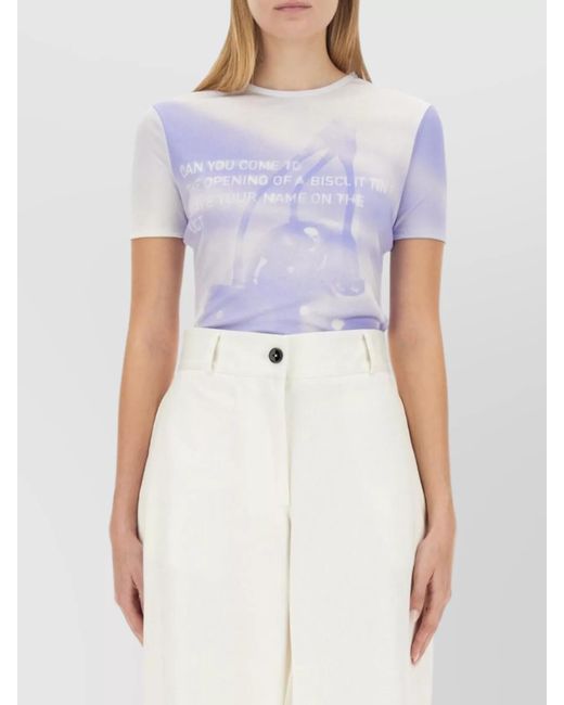 Jil Sander White Slim-Fit T-Shirt