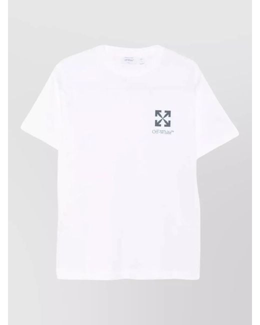 Off-White c/o Virgil Abloh White Arrows Chest Regular Fit Short Sleeve T-Shirt for men