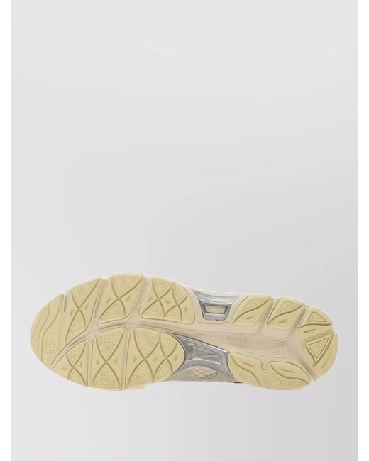 Asics Natural Synthetic Leather Low-Top Sneakers