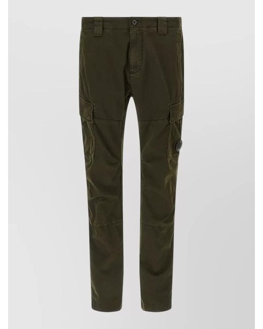 C P Company Green Cargo Trousers for men