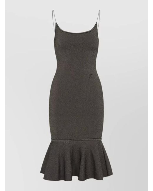 Jacquemus Multicolor Viscose Midi Dress