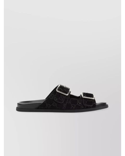 Gucci Multicolor Leather Slide Sandals for men