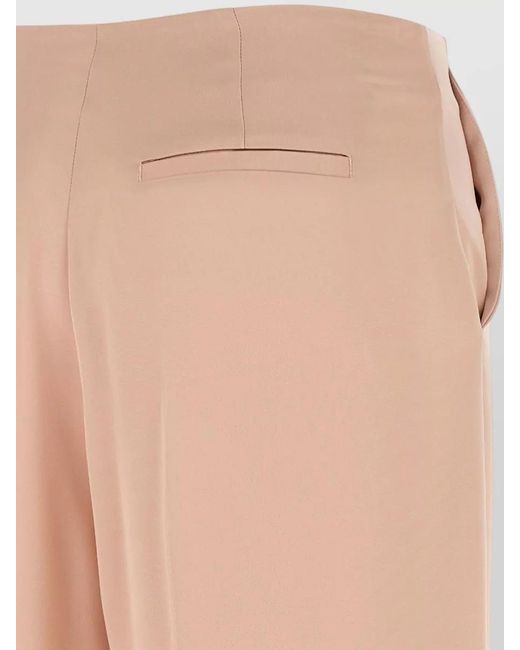 Pinko Multicolor Acetate Wide-Leg Trousers