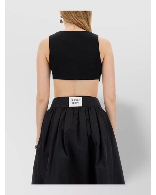 Moschino Black Sleeveless Top