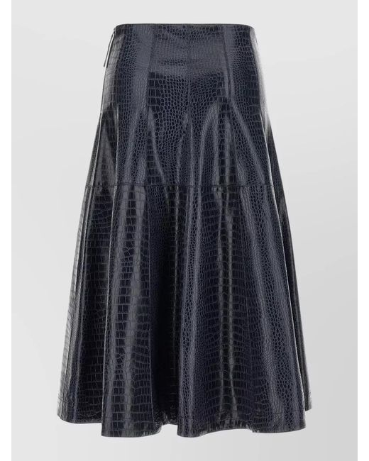 Pinko Blue A-Line Skirt