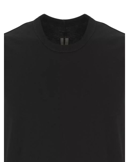 Rick Owens Black Sleeveless Top Casual Style Round Neckline for men