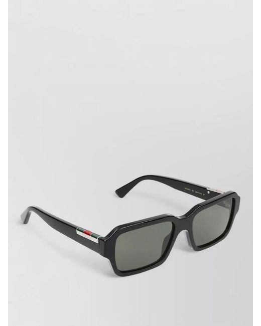 Gucci Metallic Sunglasses Gg1887S 001 Square Frame for men