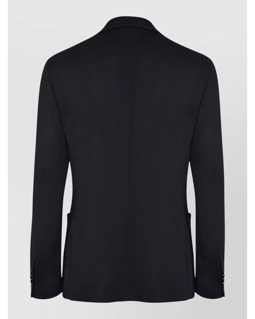 Lardini Blue Wool Single Breasted Suit for men