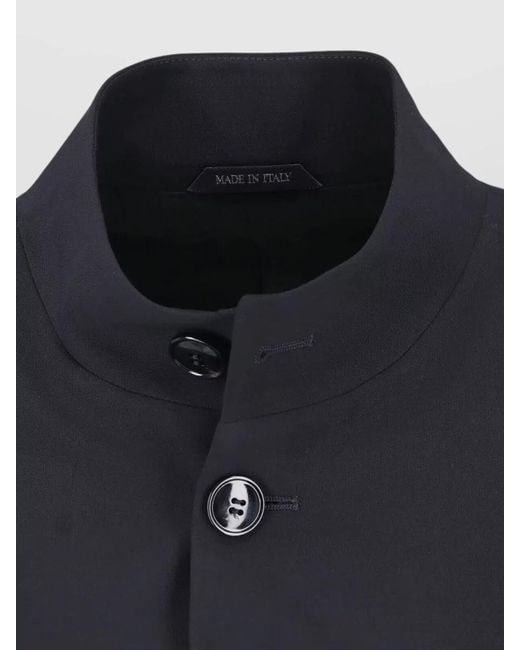 Giorgio Armani Blue Tailored Blazer Two Front Pockets Design for men