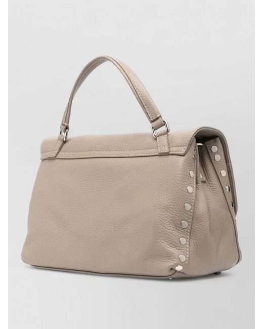 Zanellato Natural Daily Small Leather Tote Bag Shoulder