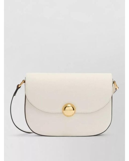 Furla Natural Crossbody Bag Adjustable Strap Tone Hardware