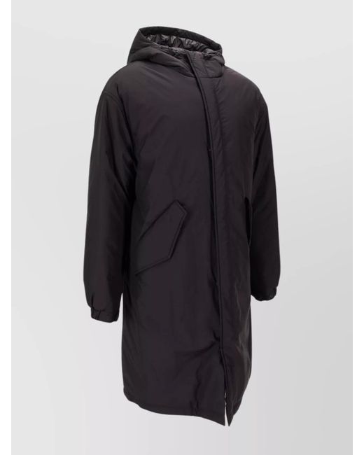 Moncler Blue Long Down Parka for men