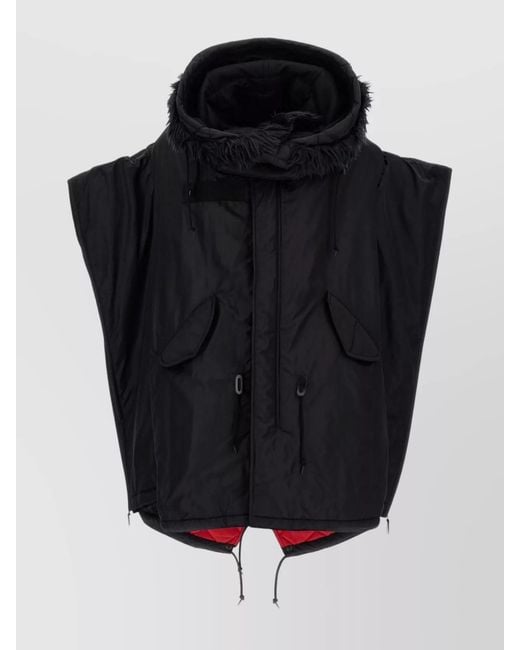 Junya Watanabe Blue Oversized Puffer Jacket