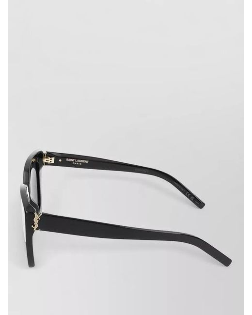 Saint Laurent Gray Sunglasses Sl M143 001 Square Frame