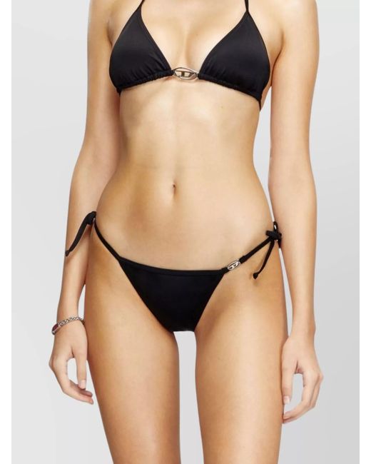 DIESEL Black Brigittes Dnm Bikini Bottoms