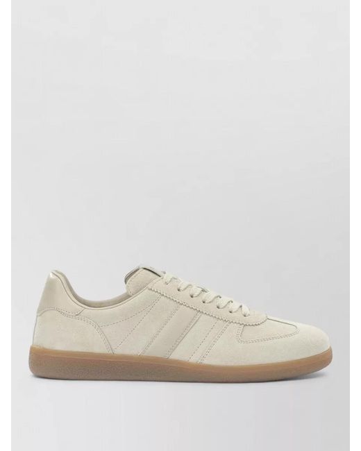 Tom Ford Natural Leather Archer Low-Top Sneakers for men