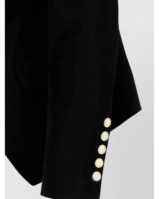 Balmain Black Blazer Doppiopetto