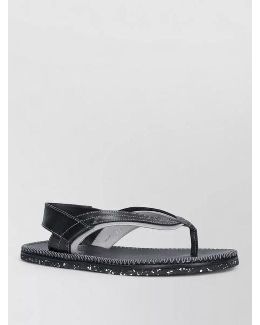 Kiko Kostadinov Multicolor Slide Sandals Heel Contrast Stitching Detail for men