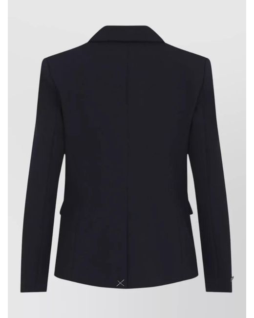 Peserico Blue Slim Fit Tailored Double Breasted Blazer Jacket